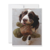Precious Puppy Custom Invite