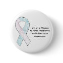 Pregnancy and Infant Loss Awareness Pin buttons