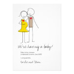 Pregnancy Announcement, Neutral Colours