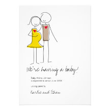 Pregnancy Announcement, Neutral Colours