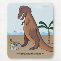 Prehistoric Greengrocer Mousepad