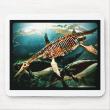 Prehistoric Underwater Sea Creature - Loch ness Mousepad