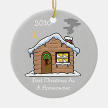Premier Noël en tant que propriétaire d'une maison Ornement