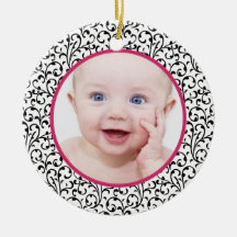 Premier ornement de Noël du bébé