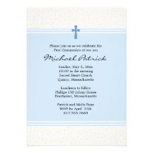 Première invitation de sainte communion