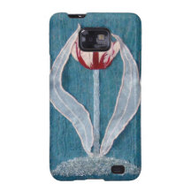 Première tulipe de conceptions rouges d'ailes coques galaxy SII