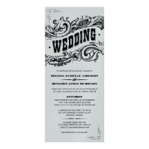 Premium Paper Elegant Western Wedding Invitations