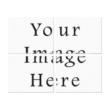 Premium wrapped Canvas quad panel - Customize Canvas Prints