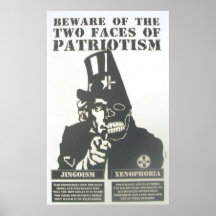 prenez garde de l'affiche de patriotisme