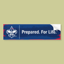 Prepared. For Life Bumper Sticker bumper stickers