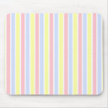 "Preppy Candy Stripe" Mouse Pads