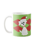 Preppy Puppy Christmas mugs