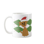 Preppy Puppy Christmas mugs