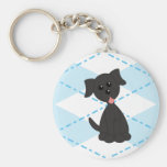 Preppy Puppy Keychain