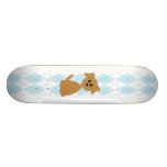 Preppy Puppy Skate Deck