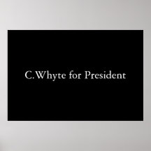 pres poster