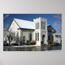 Presbyterian Church, Carson City Poster