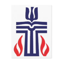 Presbyterian symbol post card