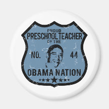 Preschool Obama Nation Refrigerator Magnets