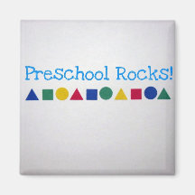 Preschool Rocks! Fridge Magnets