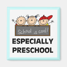 Preschool School is Cool Tshirts and Gifts Refrigerator Magnets