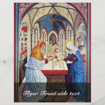 Presentation In The Temple By Meister Der Pollinge Flyer
