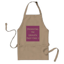 Presenting the World's Best Chef :) Apron