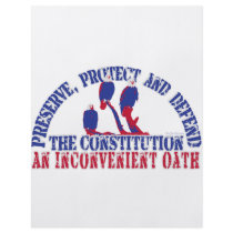 Preserve, Protect and Defend the Constitution Flyer Design