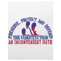 Preserve, Protect and Defend the Constitution Custom Letterhead