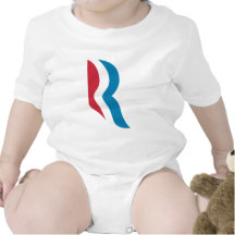 Président 2012 de logo de Mitt Romney "R" T-shirts