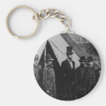 President Abraham Lincoln Visiting Antietam 1862 Keychain