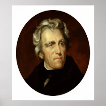 President Andrew Jackson Poster
