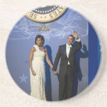 President Barack & Michele Obama Coaster