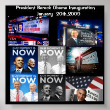 President Barack Obama 2009 Inauguration  poster