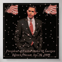 President Barack Obama 2009 poster