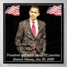 President Barack Obama 2009 poster