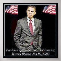 President Barack Obama 2009 poster