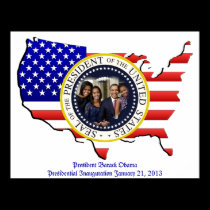 President Barack Obama and the 1st Family posters
