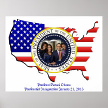 President Barack Obama and the 1st Family Posters