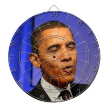 President Barack Obama Bullseye Dartboards