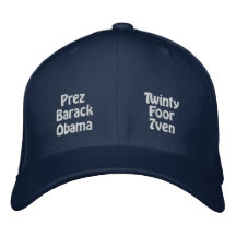 President Barack Obama Embroidered Hats