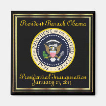 President Barack Obama Fridge Magnet