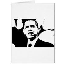President Barack Obama Greeting Card