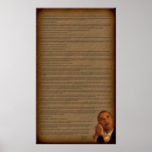 President Barack Obama Inauguration Address Posters