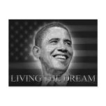 President Barack Obama - Living The Dream Postcards
