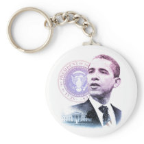 President Barack Obama Portrait Key Chains