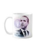President Barack Obama Portrait mugs