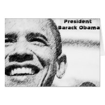 President Barack Obama Postcard