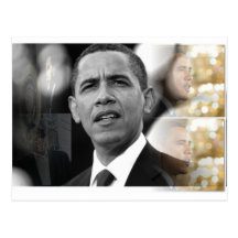 President Barack Obama Postcard