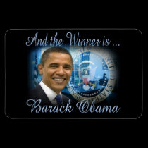President Barack Obama Re-election Large magnets